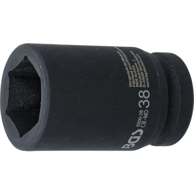 Image of BGS 5500 38 Impact Socket Hexagon, deep 25 mm (1&quot;) Drive