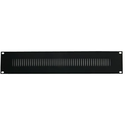 Image of 19&quot; Vented Rack Blanking Panel/Plate 1/2/3/4U 2U