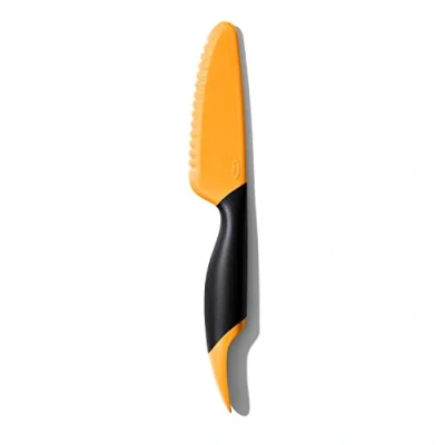 Image of OXO Good Grips Mango Slicer With Scoop, Orange, 1 x 1.5 7&quot;