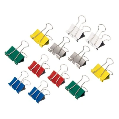 Image of Maul Original Mauly Klemmer 25 mm, Lifehack Klemmer, clamping width 9 2142599, box 12 pieces, assorted colors