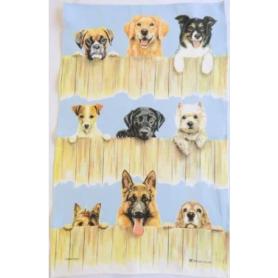 Image of Samuel Lamont K9 Linen Union Tea Towel