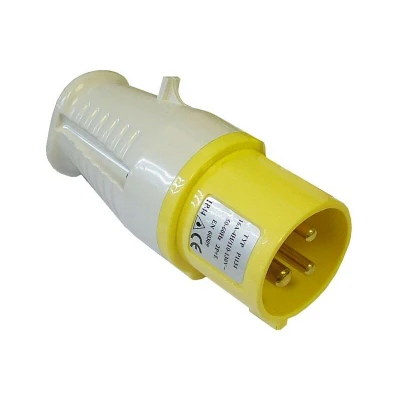 Image of Faithfull Power Plus Yellow Plug 16A 110V FPPPLUG110