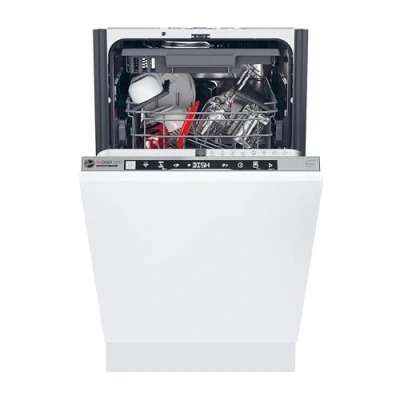 Image of Hoover HI1C5SB1FS 80 Slimline Integrated Dishwasher, 11 Place Setting, C Rated
