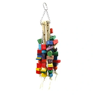 Image of Happy Pets The Bird House, Bamboo Supersize Puzzle Toy