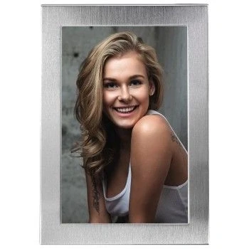 Image of Hama Davos Portrait Frame Silver, 10 x 15 cm, 00065198