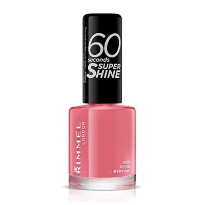 Image of Rimmel 60 Seconds Super Shine Nail Polish 8 ml, Rose Libertine