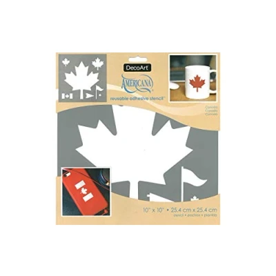 Image of Stencil 10X10 Americ Canada