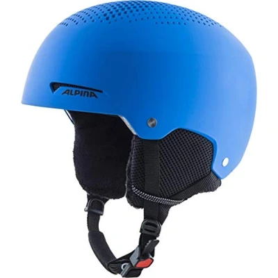 Image of ALPINA Unisex Children, ZUPO ski helmet, blue matt, 46 48 cm