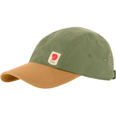 Image of Fjallraven 12100004 620 232 High Coast Wind Cap Hat Unisex Green Buckwheat Brown Size S/M
