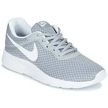 Image of NIKE Women&#039;s Tanjun Sneaker, Grey Wolf White 010, 2.5 UK