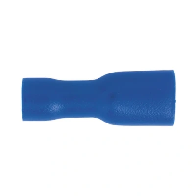 Image of Sealey Fully Insulated Terminal 4.8mm Female Blue Pack of 100