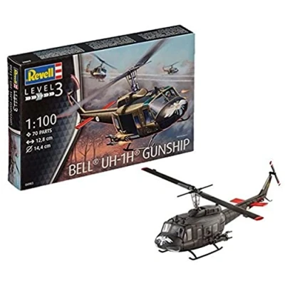 Image of Revell 04983 &quot;Bell UH 1H Gun&quot; Model Kit