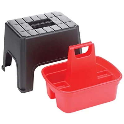 Image of Lincoln Step &amp; Groom Horse Pony Grooming Tack Room Storage