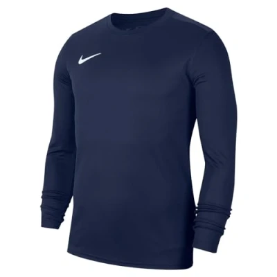 Image of NIKE Unisex Kids Park Vii Ls Jersey, Midnight Navy/White, M UK