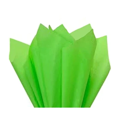 Image of MustBeBonkers Tissue Wrapping Paper 18GSM Colour Fast Acid Free 35 x 45cm (Green (Grass), 5)