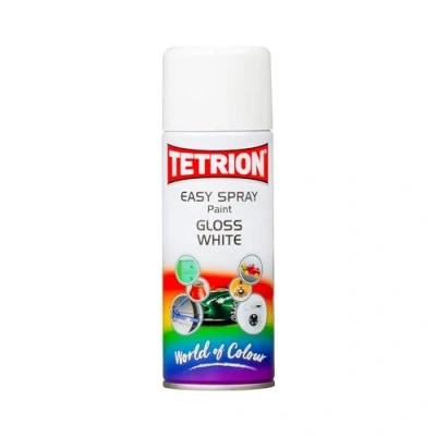 Image of Tetrion Easy Spray Paint, Gloss White, 400 ml