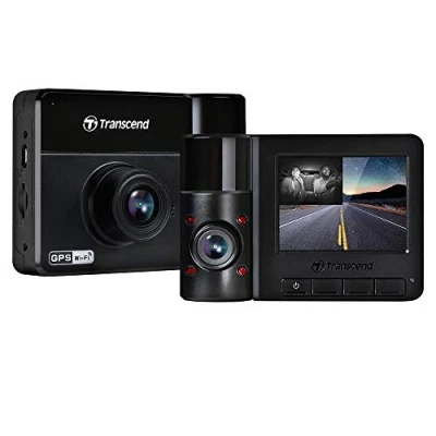 Image of Transcend DrivePro 550B 64GB Full HD Dual Lens Dash Cam