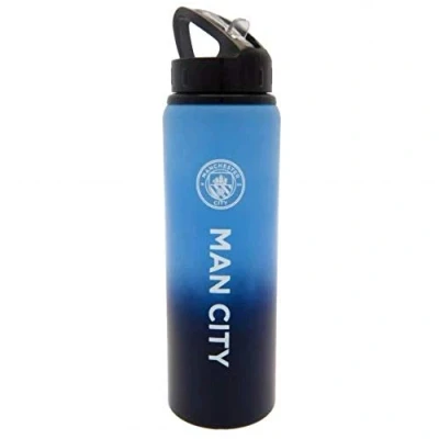 Image of Manchester City F.C. Man Fc Aluminium Sports Water Drinks Bottle Fade Design XL blue one size K REY MC06400