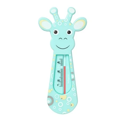 Image of BabyOne Giraffe Baby Safe Floating Bath Thermometer Analog