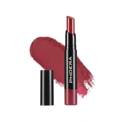 Image of PHOERA Ultra Matte Non Transfer Lipstick, 24hr Long Lasting, Waterproof, Smudge Resistant, High Intensity Colour, Creamy Matte, Hypoallergenic (305 JULIE)