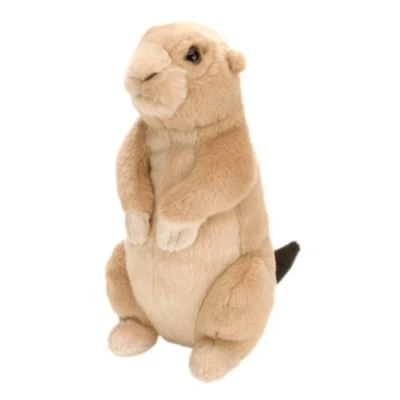 Image of Wild Republic Prairie Dog Plush Soft Toy, Cuddlekins Cuddly Toys, Gifts for Kids 20 cm,Brown