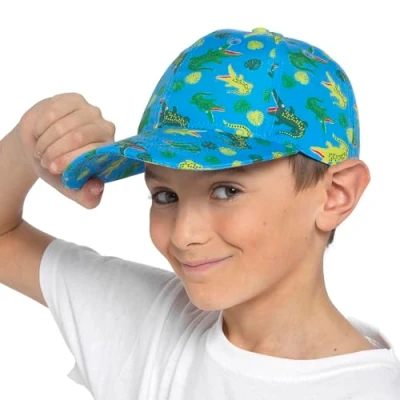 Image of Undercover Kids Baseball Cap GL1126 Blue Crocodile