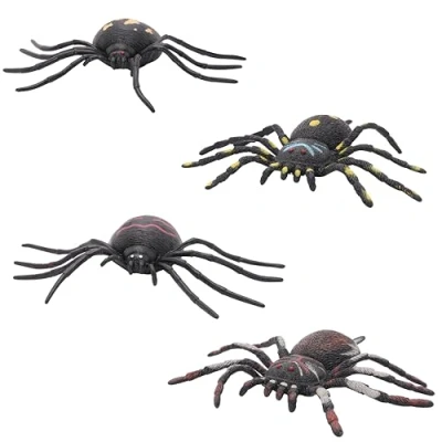 Image of Toyland® 21cm (8&quot;) Jelly Spider Squishy Sensory &amp; Fidget Toys Novelty Party Bag Fillers