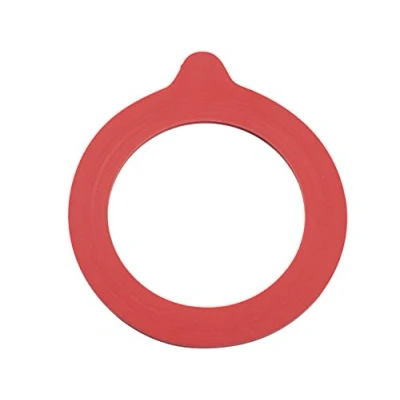 Image of Leifheit Spare Parts, Replacement Rubber Rings for Clip Top Jars 1.14 l, Set of 6, preserving jars, suitable l ml, item no. 3193