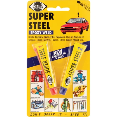 Image of Plastic Padding Super Steel Epoxy Weld