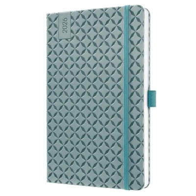 Image of Sigel Jolie Diary 2026 A5 Week to View Ocean Blue