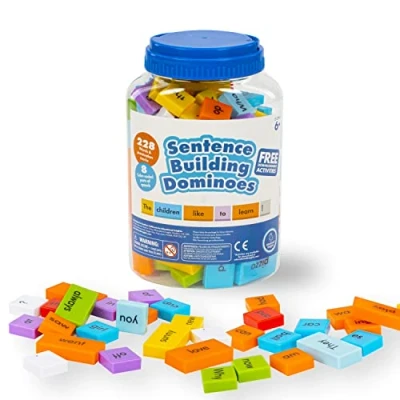 Image of Learning Resources Sentence Building Dominoes