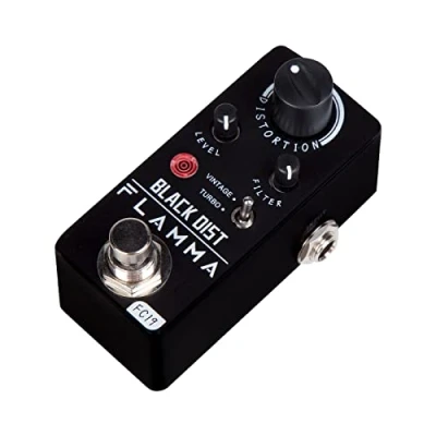 Image of FLAMMA FC19 Distortion Pedal Electric Guitar Effects with Warm Vintage Tone True Bypass