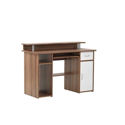 Image of Alphason,AW12362 W,Albany French Walnut effect work centre,Walnut,870x1000x470mm