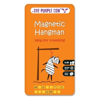 Image of The Purple Cow PC36TGHAN Hangman Magnetic Travel Game