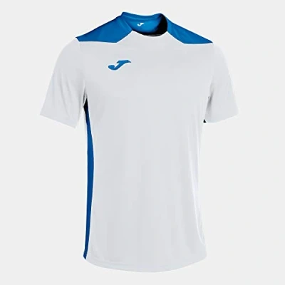 Image of Joma Championship VI Short Sleeve T Shirt Royal White