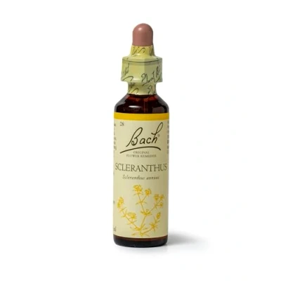Image of Bach Original Flower Remedies (Scleranthus) Know Your Own Mind, Be Decisive, Emotional Wellness, Natural Essence, 20ml