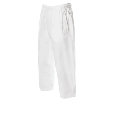 Image of Trigema Men&#039;s 615292 Sports Trousers, White (white 001), S (Manufacturer Size: S)