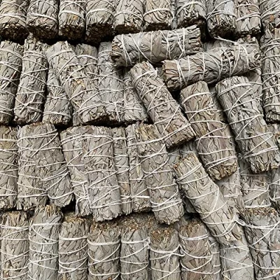 Image of Wholesale White Sage Smudge Sticks, 4&quot;, 100 Pieces