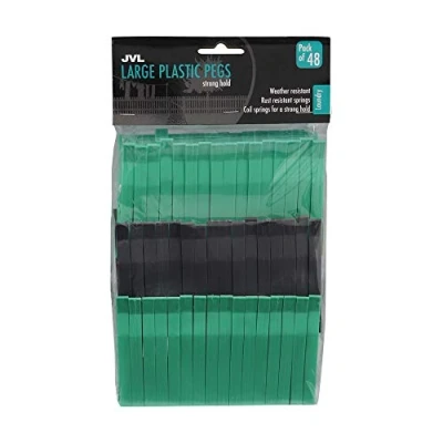 Image of JVL 48 Piece Ultra Strong Clothes Pegs