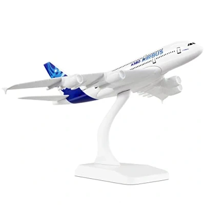 Image of Busyflies 1/300 Scale Airbus 380 Model Plane Alloy Diecast Planes Aircraft Kits for Collection and Gift