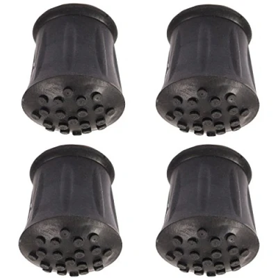 Image of 12x 22mm Heavy Duty Rubber Ferrule/Walking Stick Cap