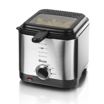 Image of Swan SD6060N fryer Single 1.5 L Stand alone 900 W Black, Stainless steel