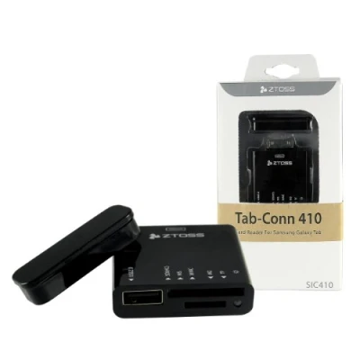 Image of CLiPtec Direct Card Reader and USB OTG Host for Samsung Galaxy Tab