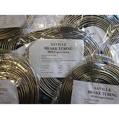 Image of Clarik 3/16&quot; X 25 Ft Cupro Nickel (Kunifer) Brake Pipe 1 Roll