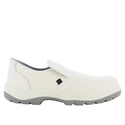 Image of Safety JOGGER Steel Toe Cap Clog X0500 S2 Shoe for Men or Women, Anti Slip on Work Shoe, Ideal Kitchen, Hospital, OR, and Food Industry, White 12 UK 47 EU