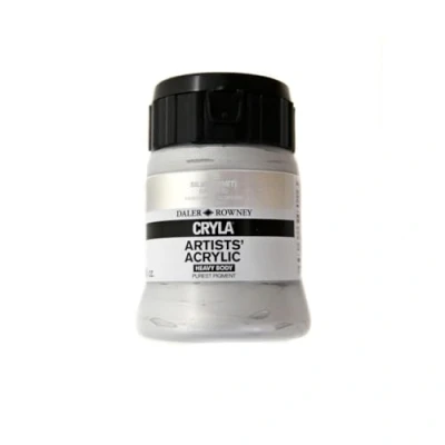 Image of Daler Rowney Cryla Acrylic 250 ml Silver Imit, Professional Artists