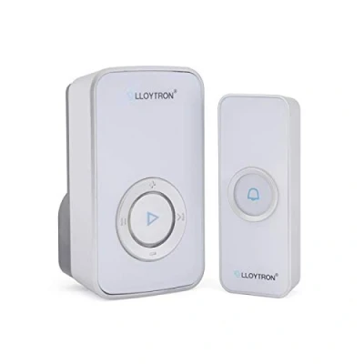 Image of LLOYTRON MIP3 B7531WH Doorbell Chime White, White