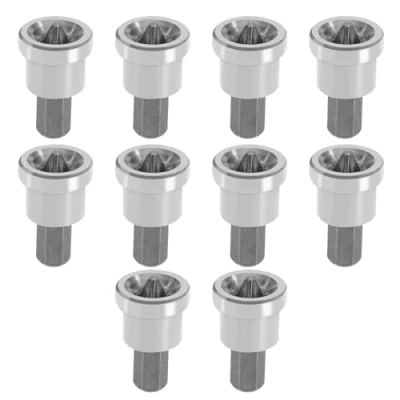 Image of SG Store 10PCS Drywall Dimpler Bit Magnetic 1/4&quot; Hex Shank Plasterboard Locator Screwdriver 25mm PH2 Bits S2 Alloy Steel for Screw Depth Stop Limit