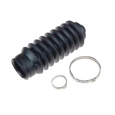 Image of 53534SV1003, 53534SV4003 Steering Rack Boot BLUE PRINT ADH281504 Rubber Front Axle Left with clamps 9, 44mm 184mm HONDA: CR V 1