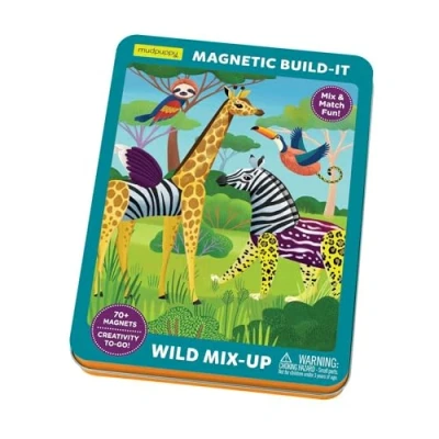 Image of Mudpuppy 9780735370418 Magnetic Game, Multicoloured